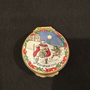 Halcyon Days enamel box